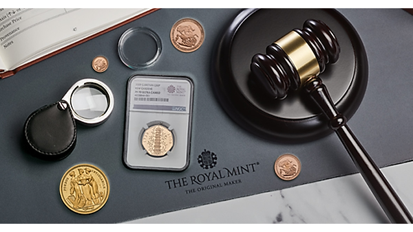 The Royal Mint's Collectable Coin Auction is Now Open